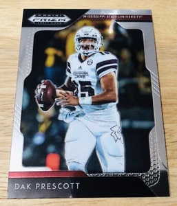 Dak Prescott 2019 Prizm Draft Picks #24 Dallas Cowboys Bulldogs *FREE SHIPPING* - Picture 1 of 2