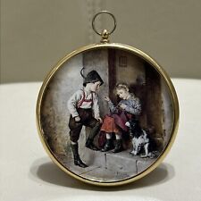 Framed Miniature Print “A Stitch In Time” The Miniature World Of Peter Bates