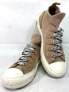 Christian Dior Women's Walk'N'Dior Technical Knit Mesh High Top Sneakers - US 8 - Picture 1 of 15