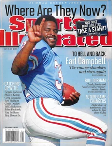 Sports Illustrated Magazine Where Are They Now Earl Campbell Reggie Jackson - Imagen 1 de 12