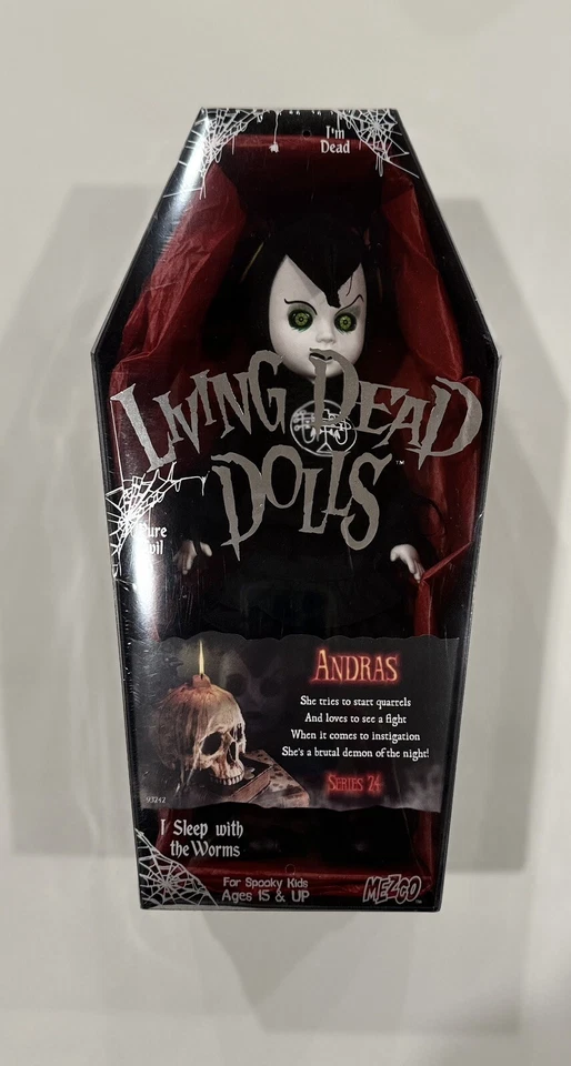 Living Dead Dolls Andras Series 24 Open and Complete