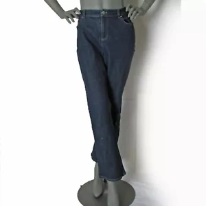 AK Anne Klein Jeans Size Petites: 12P, Classic 5 Pocket Blue Denim Jeans 2 Avail - Picture 1 of 9