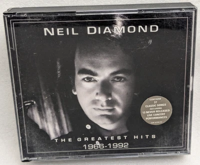 Neil Diamond The Greatest Hits 37 Songs 1966-1992 (2-CDs, 1992, Columbia) - Image 1 of 4