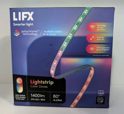LIFX 80" Color Zones Lightstrip - Multicolor - NEW - Image 1 of 3