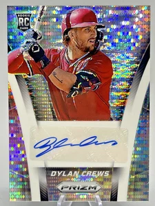 2025 Panini Prizm Baseball Dylan Crews Throwback RC Auto /199 Nationals - Picture 1 of 2