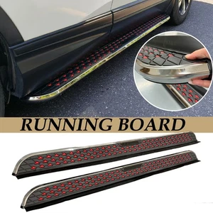 2PCS Running Board fit for Mitsubishi ASX/OUTLANDER SPORT 2010-2021 Red Nerf Bar - Picture 1 of 12