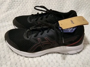 Aasics Ortholite Black Red And White Men's Size 8.5  NWT - Picture 1 of 7