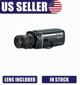 CNB BB2-B0F HD-SDI 1080p Box Security Camera + 3–10.5mm DC-Iris CS Lens (Combo) - Picture 1 of 2