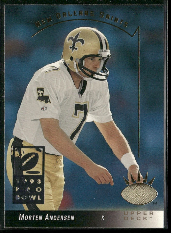 1993 SP #172 Morten Andersen - Image 1 of 2