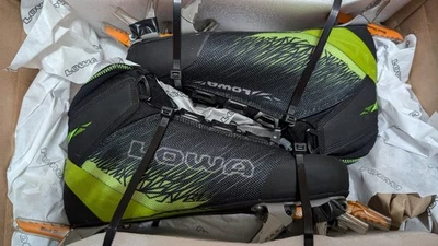 Botas de escalada en hielo Lowa Ice Rocket con sistema de cordones Boa; para hombre 10,5; nuevas con etiquetas Foto 1 de 3