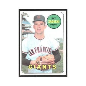 1969 Topps Ray Sadecki Giants #125 - Picture 1 of 3