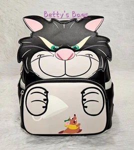 Loungefly Disney Cinderella Lucifer Cosplay Exclusive Backpack ☆NEW☆ - Picture 1 of 5