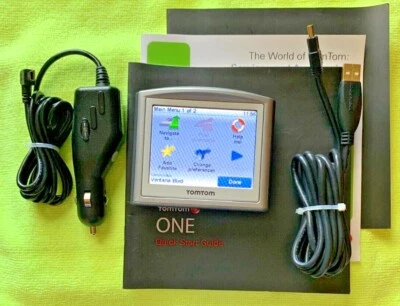 TomTom ONE 3rd Edition (4N01.003) GPS Unit  - Image 1 of 4