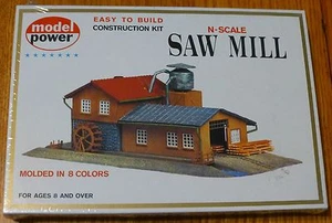Model Power N #1523  Building Kit -- Saw Mill - Picture 1 of 1