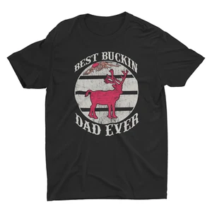 La mejor camiseta unisex del Día del Padre de Bucking Dad Ever - Imagen 1 de 10