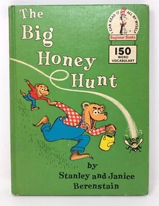The Big Honey Hunt Berenstain Bears VINTAGE 1962 Dr Seuss RARE 150 Vocab Edition - Picture 1 of 11