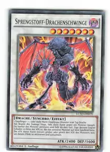Yugioh SPRENGSTOFF-DRACHENSCHWINGE , lc5d-de070 Rare deutsch NM 1. Auflage - Bild 1 von 2