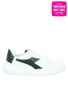 RRP€190 DIADORA Leather Sneakers US7.5 UK5.5 EU38.5 Two Tone Made in Portugal - Picture 1 of 4