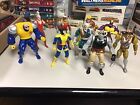 1990s Toy Biz X-Men Figure Lot 1990s Wolverine Cable Quark Killspree 9 In Lot