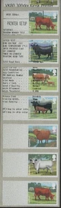 ERROR! CATTLE PRINTER SETUP TYPE 1 SINGLE LINE BOX POST GO - Picture 1 of 1