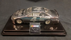 1/24 Scale Platinum Plated Nascar Die Cast #4 Bobby Hamilton Kodak On Base - Picture 1 of 7