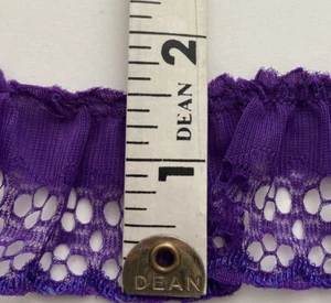 Purple Lace Trim 1.5 inch wide - Bild 1 von 2