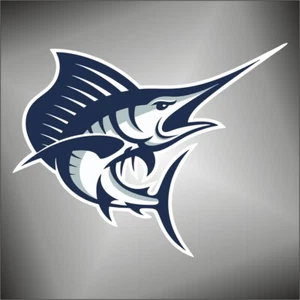 AUFKLEBER decal BLUE MARLIN Wagen Motorrad STICKER - Bild 1 von 1