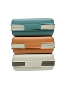 Travel - Soap Saver - Case - Teal - Extends Life of Bar Soaps - Unisex - Picture 1 of 8