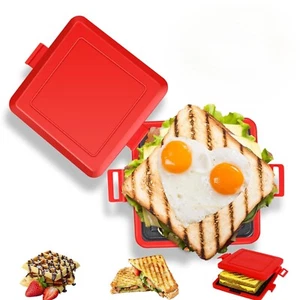 Microwave Toastie Maker, Microwave Toaster Sandwich Maker, Grilled Cheese Mak... - Picture 1 of 9