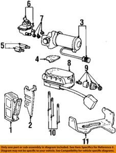 FORD OEM 90-91 Town Car Electrical Abs Components-Abs Pump Assy F1VY2C256A - Picture 1 of 1