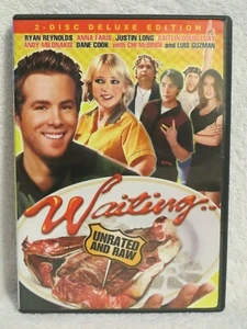 Warten... (DVD, 2006, 2-Disc-Set, unbewerteter Breitbildbildschirm) Ryan Reynolds Anna Faris - Bild 1 von 2