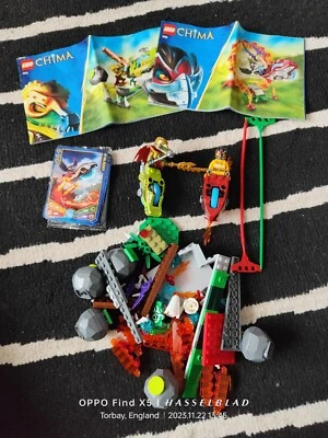 Lego Legends of Chima Speedorz 2 sets 70103 Boulder Bowling 70100 Ring of Fire  - Image 1 of 4