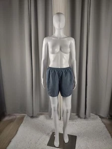Nike Dri-Fit Pantaloncini da Corsa Donna in Tessuto Idratante, Grigio Bluastro Taglia S - Foto 1 di 11