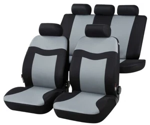 COPRISEDILI PER FORD GRAND C-MAX 13414 NERI GRIGI FODERE AUTO COMPATIBILI - Foto 1 di 9