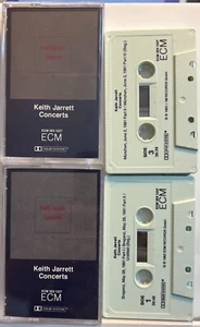 Keith Jarrett : Concerts (2 Cassette Tape Set 1982 ECM) *Rare* *Very Good* - Picture 1 of 2