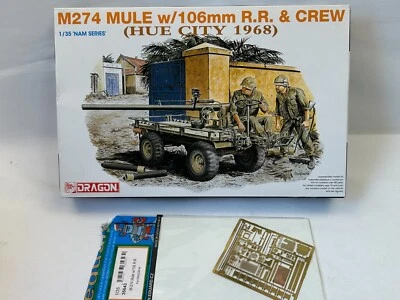 Dragon M274 MULE с 106 мм RR и экипаж оттенок города модель Kt 3315 1/35 запчасти запечатанный + + - Изображение 1 из 4