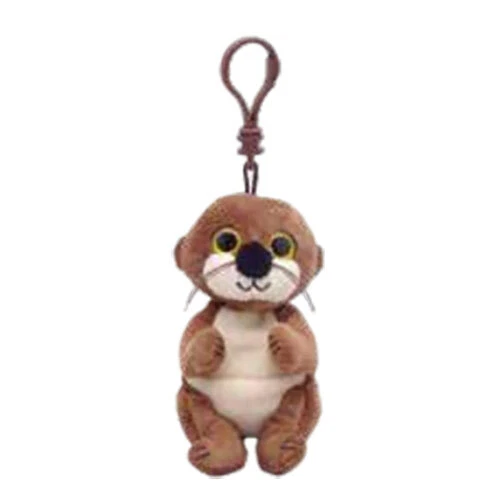 TY Beanie Baby (Beanie Bellies) - MITCH the River Otter (Key Clip - 4 inch) MWMT - Image 1 of 1