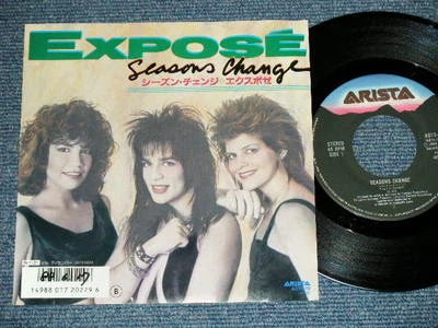 EXPOSE Japan 1988 VG+ 7"45 SEASONS CHANCE - Image 1 of 4