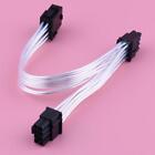 20cm PCIe  to Dual 8 Pin (6+2) PCI Express Power Supply Extension Cable