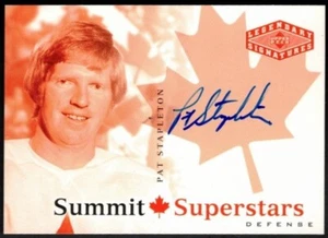 04-05 UD Summit Superstars Certified Autograph #CDN-PS Pat Stapleton - Picture 1 of 1