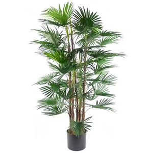 Fan Palm Artificial Tree 120cm - Picture 1 of 4