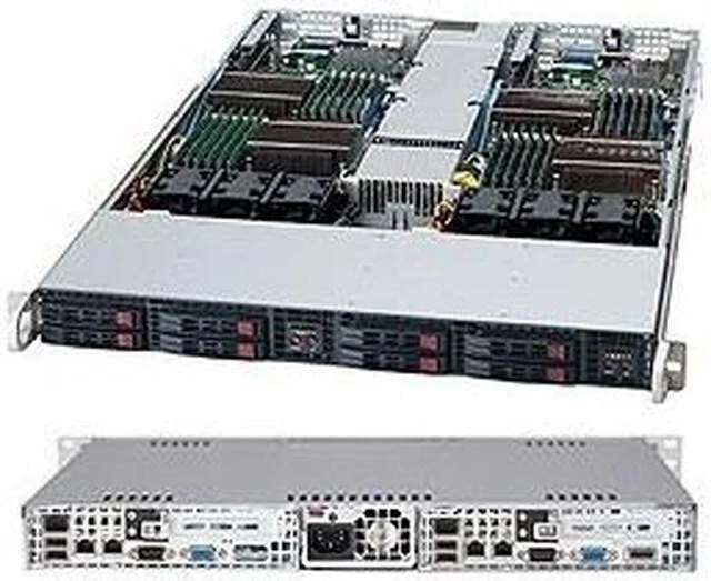 Supermicro SuperChassis CSE-808BT-1K28B Chassis NEW, IN STOCK, 5 Year Warranty - Image 1 of 1