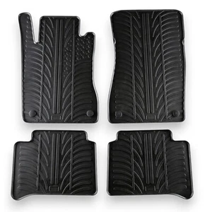 Rubber Car Floor Mats For Mercedes E Class W211 All Weather Heavy Duty Liners - Picture 1 of 6
