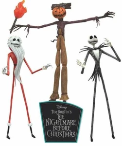 Surtido Pack 3 Figuras Diamond Select Toys Disney Nightmare - Imagen 1 de 1