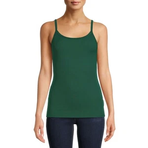 NO BOUNDARIES JUNIOR’S RIB CAMI TOP HUNTER LODGE M (7-9) NWT [N] - Bild 1 von 7