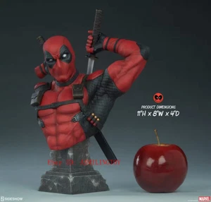 Busto Estatua Modelo Sideshow 400346 Deadpool 11"" pulgadas Raro Abierto - Imagen 1 de 15
