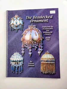 The Beadecked Ornament Book 2 Laura Jansen Patterns Xmas Decoration Beadwork VGC - Bild 1 von 6