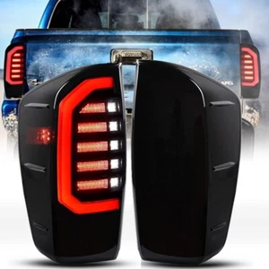 LED DRL Smoked Tail Lights Turn Signal Lamp For 2016-2021 Toyota Tacoma LH&RH - Bild 1 von 8