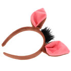  Animal Ear Headband Cute Pig Ear Headband Cosplay Party Headband Decorative
