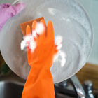  3 Pairs Geschirrsplmittel Wiederverwendbare Handschuhe Latex-/Gummihandschuhe